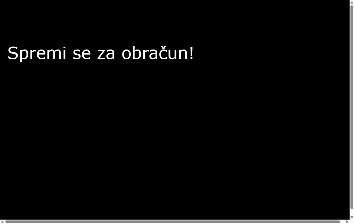 Snimak projekta Igrica političari