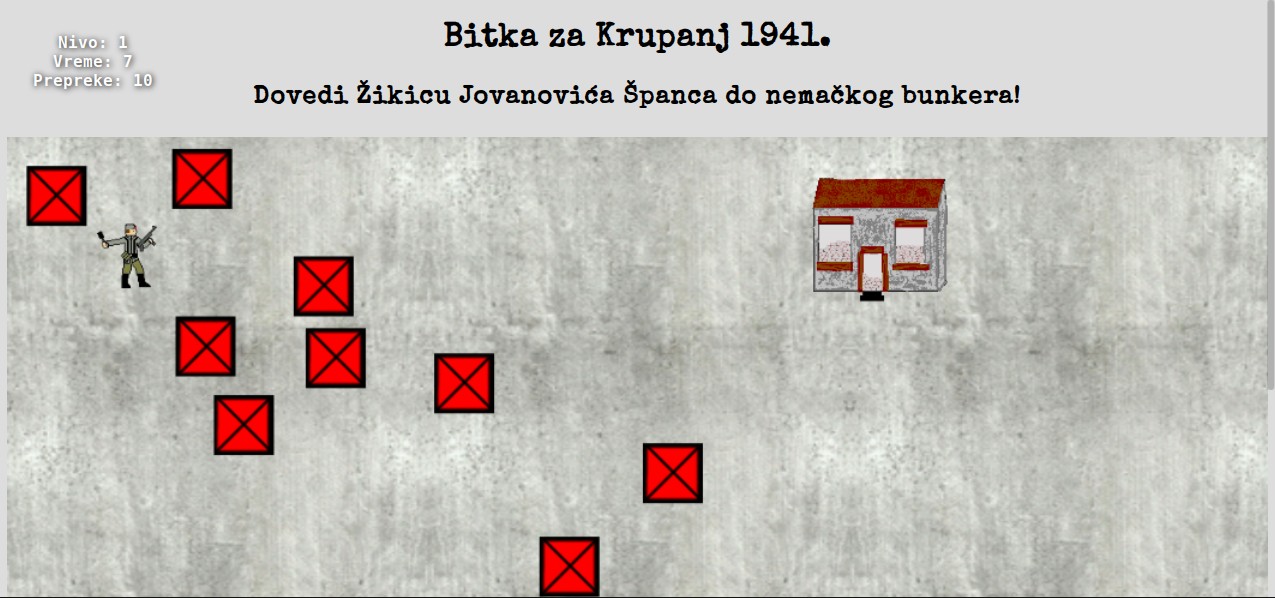Snimak projekta Partisan Games